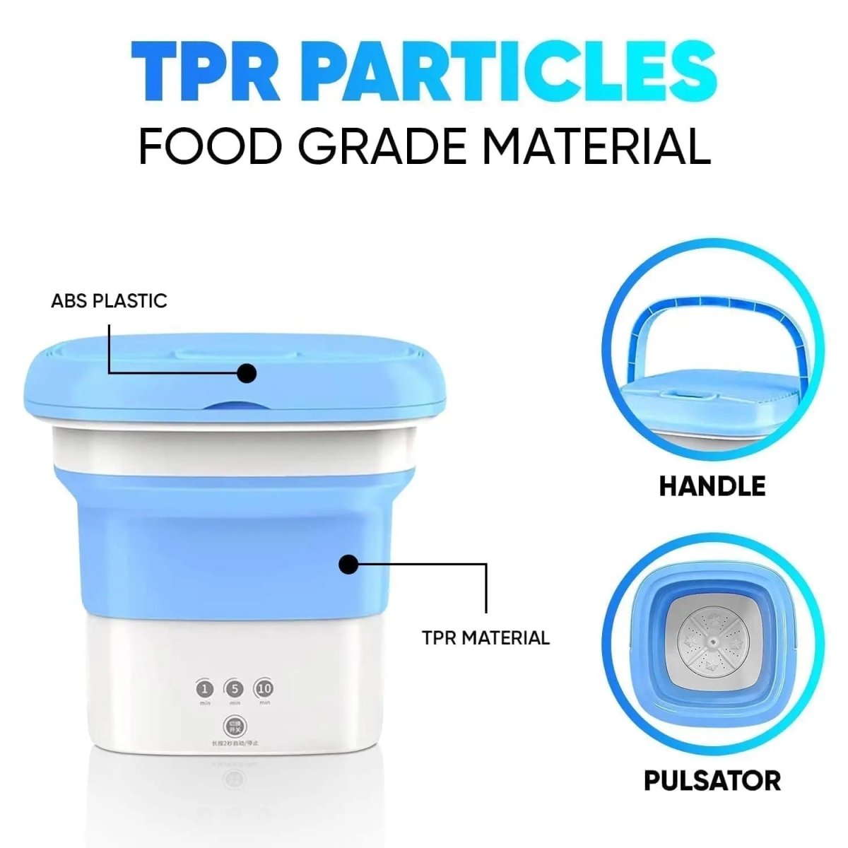 2KG Portable Washing Machine - Harawat Gadgets