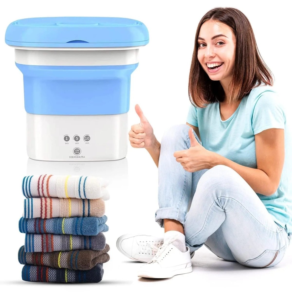 2KG Portable Washing Machine - Harawat Gadgets