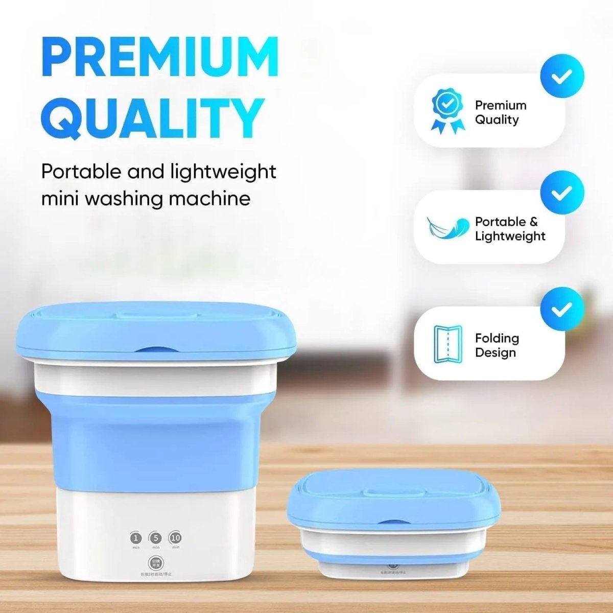 2KG Portable Washing Machine - Harawat Gadgets