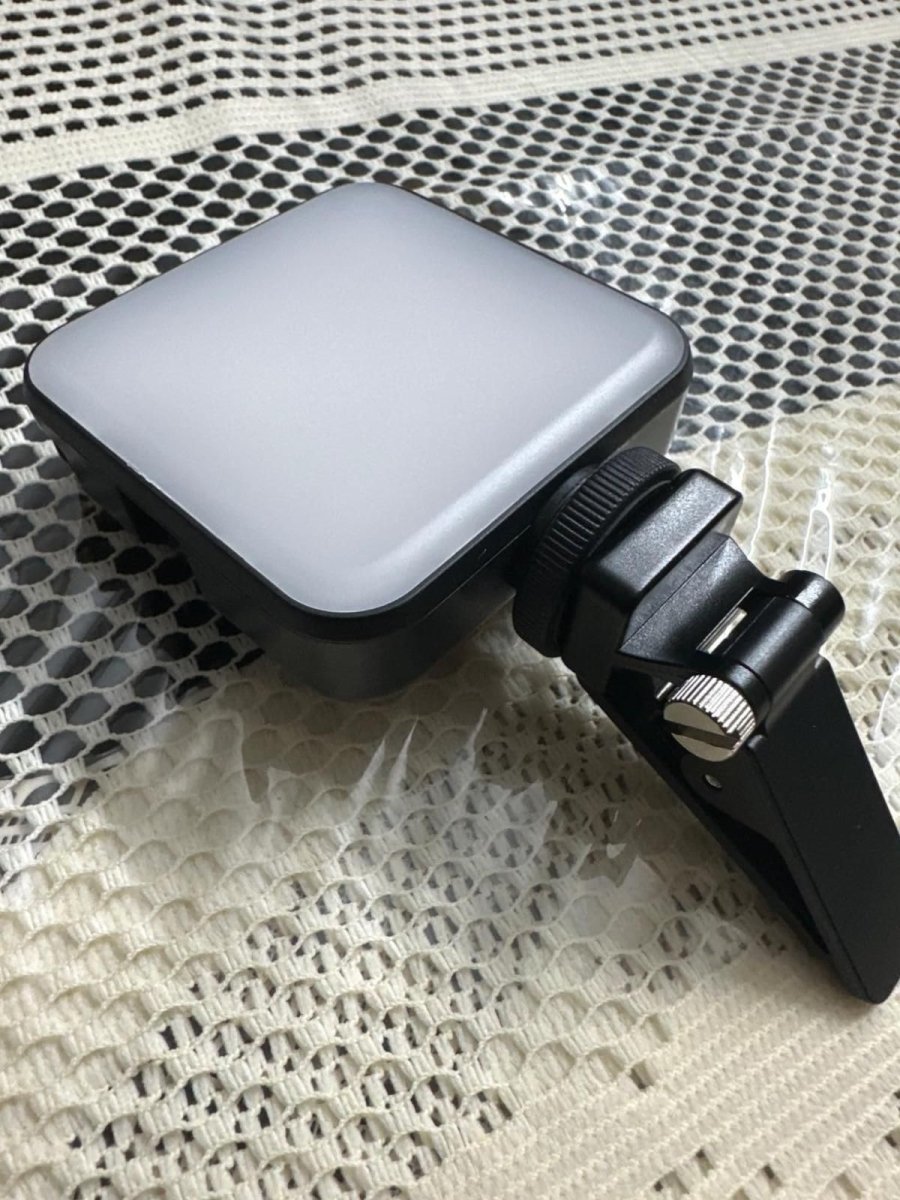 Premium LED Video Light with Phone Holder Clip - Harawat Gadgets