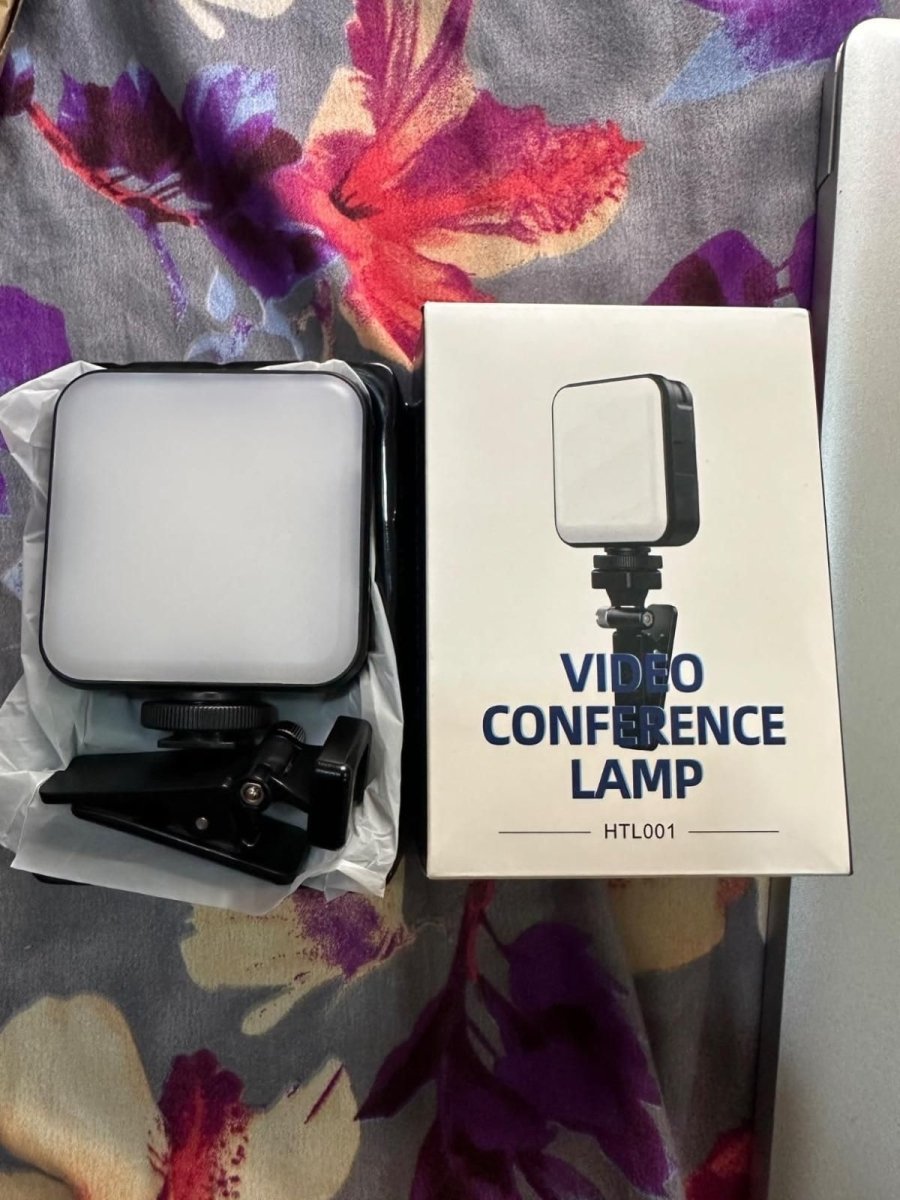Premium LED Video Light with Phone Holder Clip - Harawat Gadgets