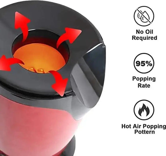 Portable Popcorn Maker - Harawat Gadgets