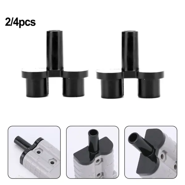 2pcs/4pcs Electrical Equipment Amp Plug Cable Seal Cable Connectors BLACK Cable Seal Cap FOR Anderson Plug Rear Dust - Image 5